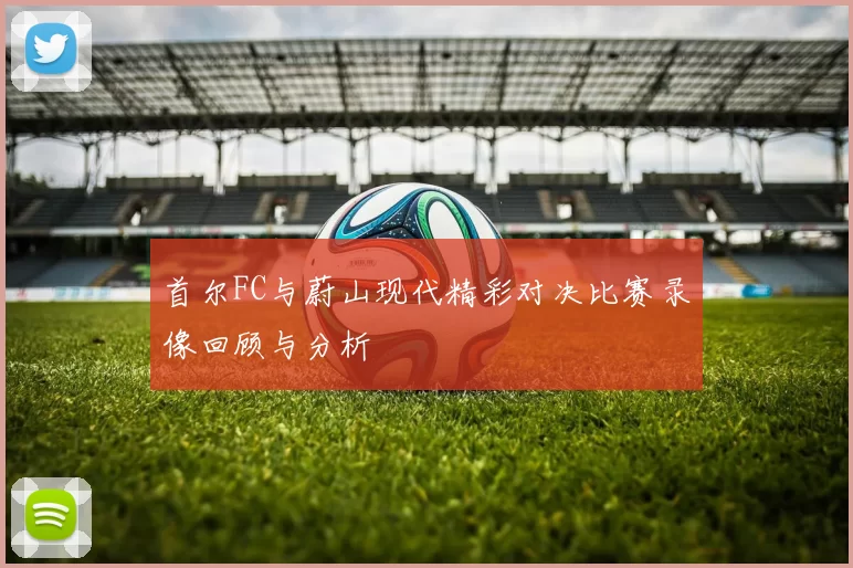 首尔FC与蔚山现代精彩对决比赛录像回顾与分析
