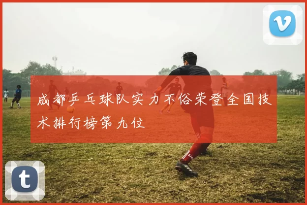 成都乒乓球队实力不俗荣登全国技术排行榜第九位